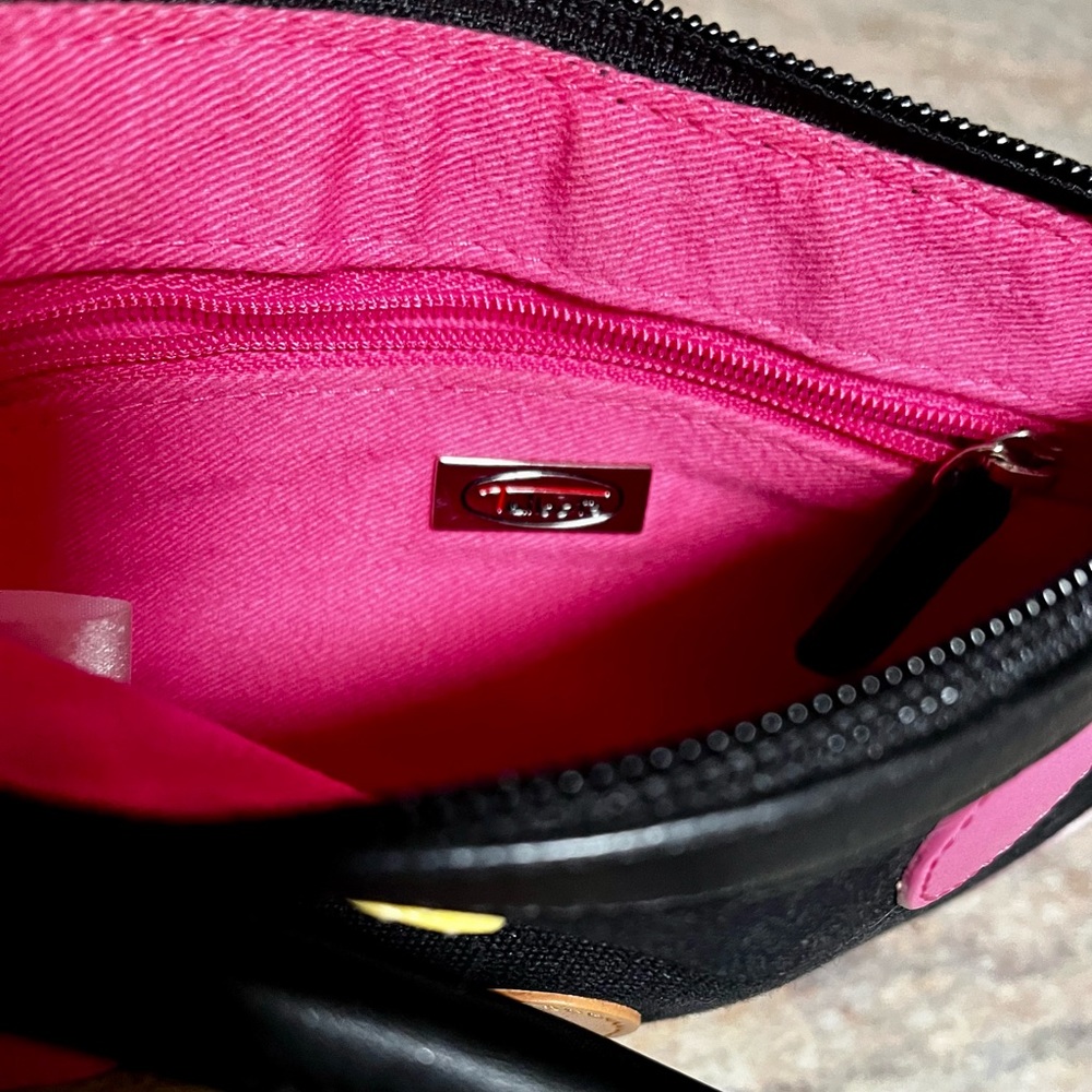 Talbots Wristlet With Multicolored Polka Dots - image 6